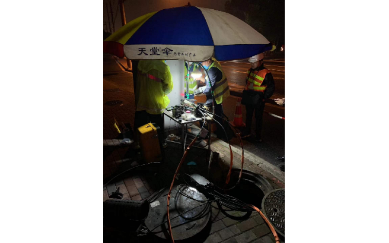 上海浦东联通管线割接工程