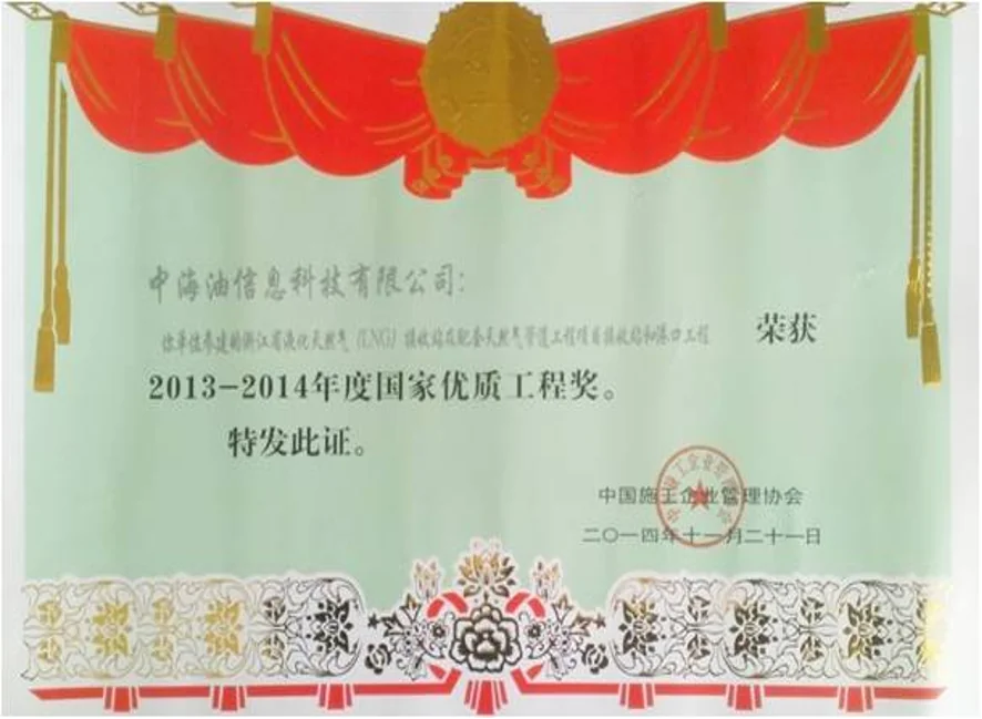 国家优质工程奖
