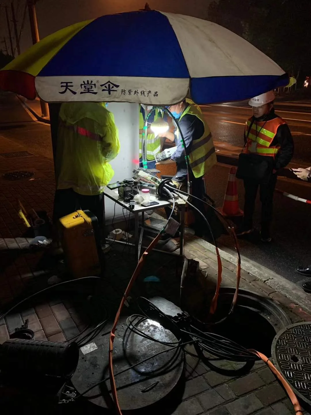 上海浦西电信管线维护工程